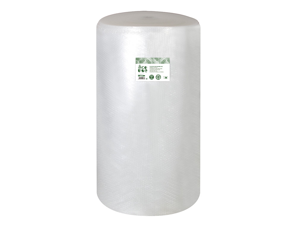 PLASTICO BURBUJA LIDERPAPEL ECOUSE 1.20X200M 30% DE PLASTICO RECICLADO