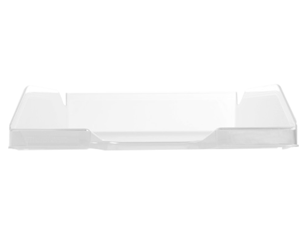 BANDEJA SOBREMESA PLASTICO Q-CONNECT TRANSPARENTE 240X70X340 MM