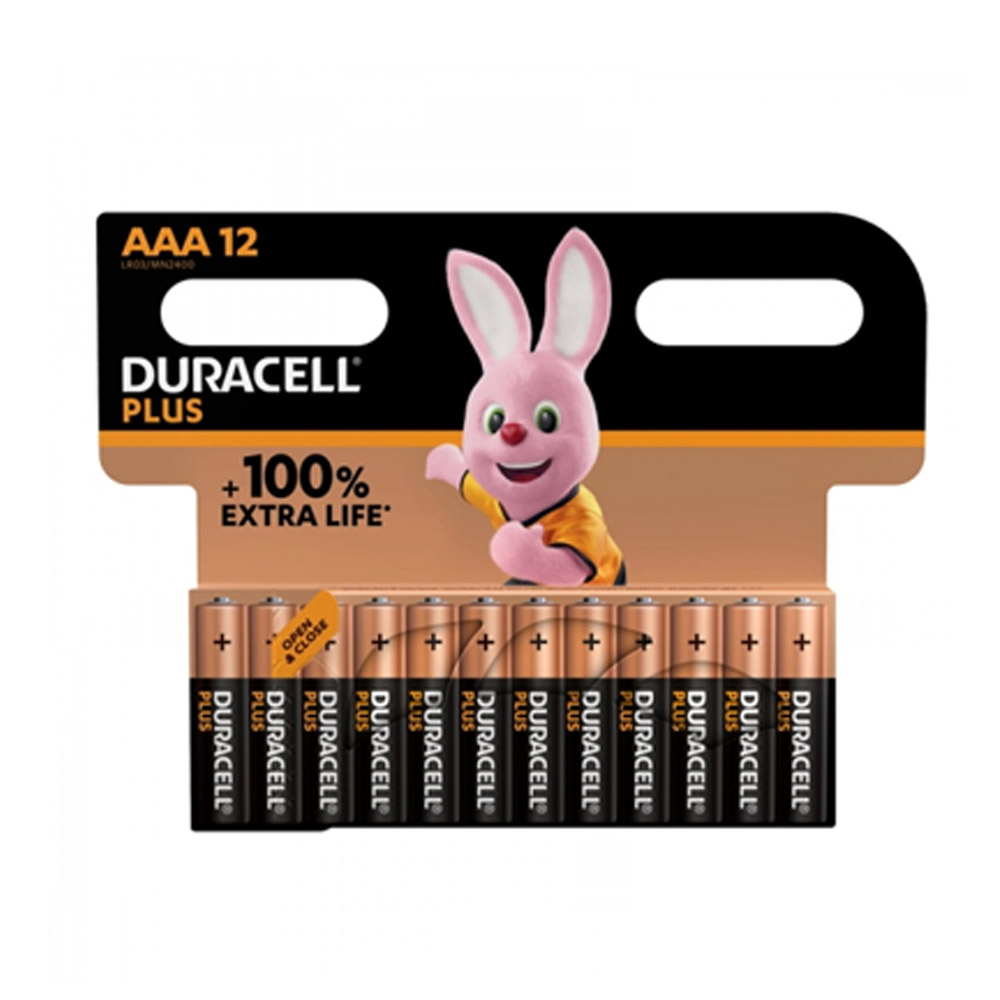 PILA DURACELL LR03 AAA 12UNID MN2400