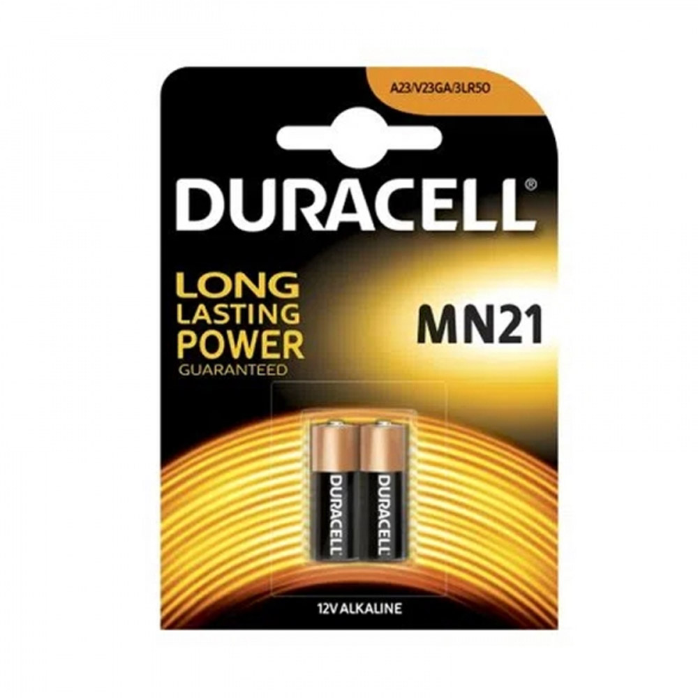 PILA DURACELL MN21 12V  2UNID 23A/ LRV08